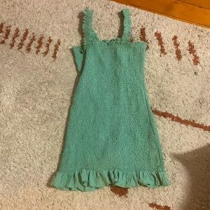 Zara Smocked Mini Dress